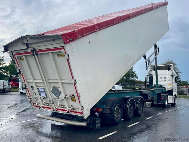 Benne Trouillet SOCARI 69 m3 left side opens, self pump tyres, etc