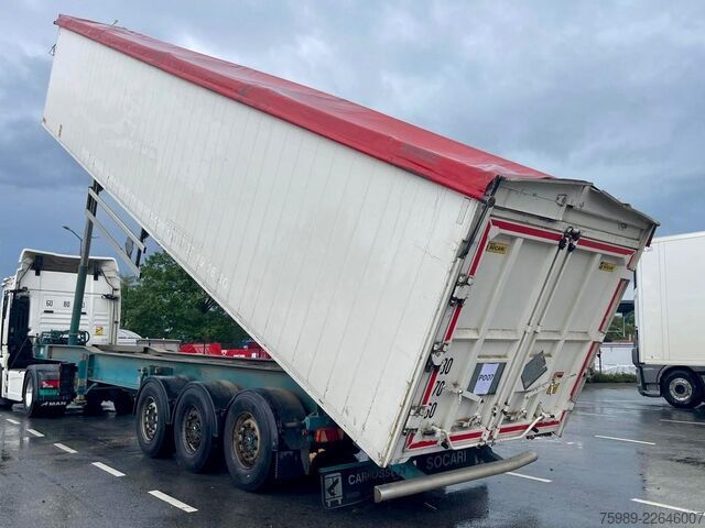 Benne Trouillet SOCARI 69 m3 left side opens, self pump tyres, etc