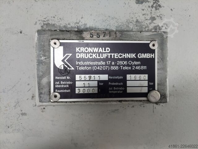 Rezervor de aer comprimat KRONWALD 3000 L
