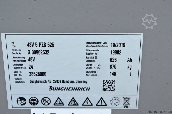 4-wiel heftruck Jungheinrich EFG 316k