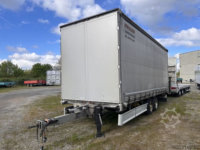 Ανοιχτό ρυμουλκούμενο με μουσαμά Möslein TPF 11-D Schwebheim  Tandem- Planenanhänger Durchladen
