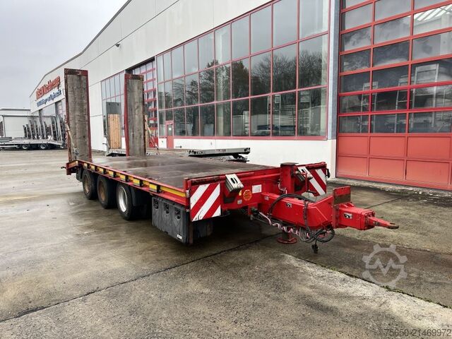 Remorque porte-engins surbaissée  3 Achs  Tridemtieflader- Anhänger