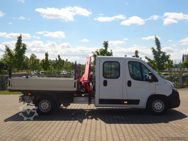 Furgonetka pick-up FIAT Ducato Maxi Doka Pritsche Fassi Ladekran