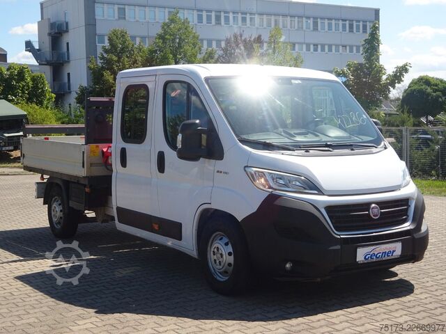 Furgonetka pick-up FIAT Ducato Maxi Doka Pritsche Fassi Ladekran