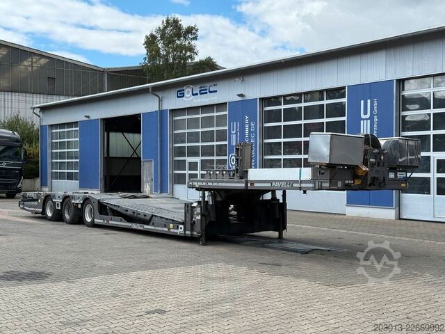 Standaard trekker SCANIA R530 6x2 SZM mit Pavelli Tieflader Auflieger