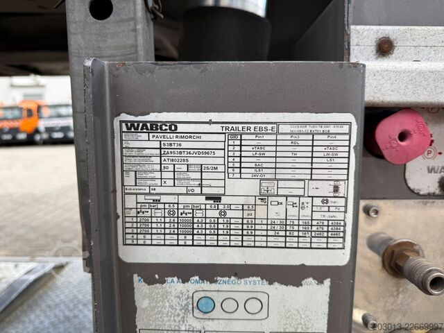 Dieplader oplegger  Pavelli Rimorchi S3BT36 Tieflader 3 Achs