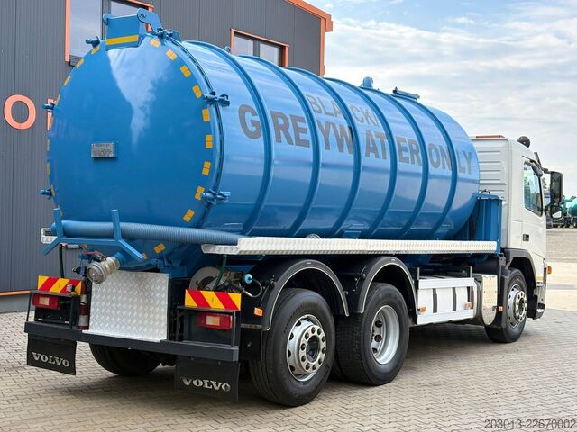 Vakuumtanktankvogn VOLVO FM330 6x2/2 Euro 5 LL Kanalreiniger 15000L