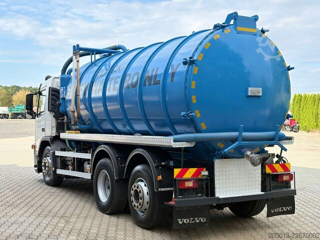 Vakuumtanktankvogn VOLVO FM330 6x2/2 Euro 5 LL Kanalreiniger 15000L