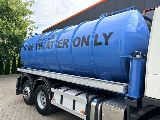 Vakuumtanktankvogn VOLVO FM330 6x2/2 Euro 5 LL Kanalreiniger 15000L