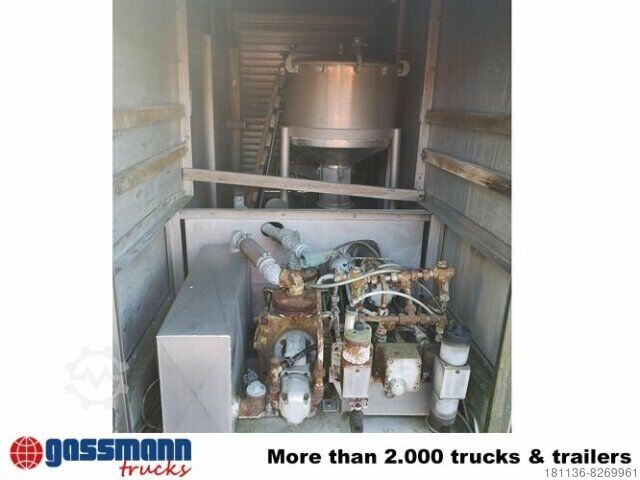 Tankwagen Alu Tankaufbau, ex Milchtank