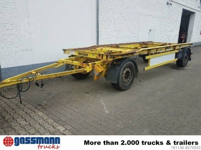 Afzetcontainer-aanhangwagen Reisch Reisch Abrollanhänger REA-18EL, bis 7 m Behälter