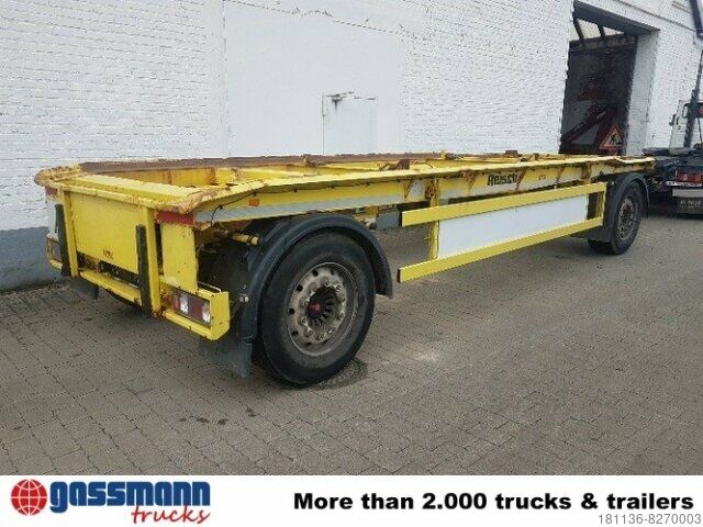 Afzetcontainer-aanhangwagen Reisch Reisch Abrollanhänger REA-18EL, bis 7 m Behälter