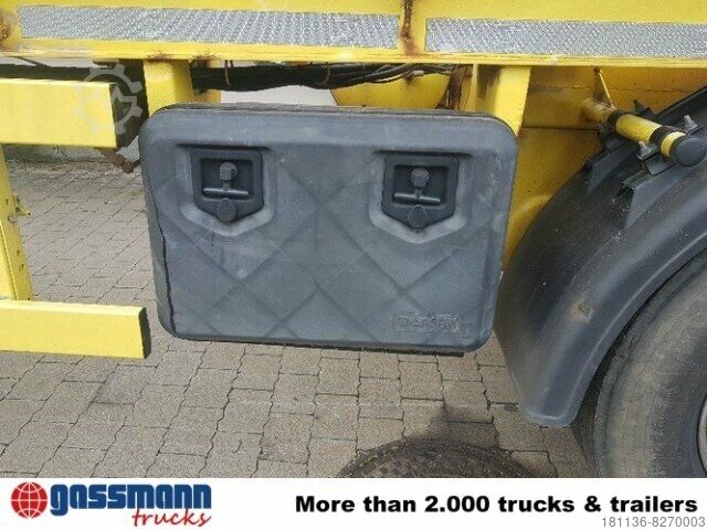 Afzetcontainer-aanhangwagen Reisch Reisch Abrollanhänger REA-18EL, bis 7 m Behälter