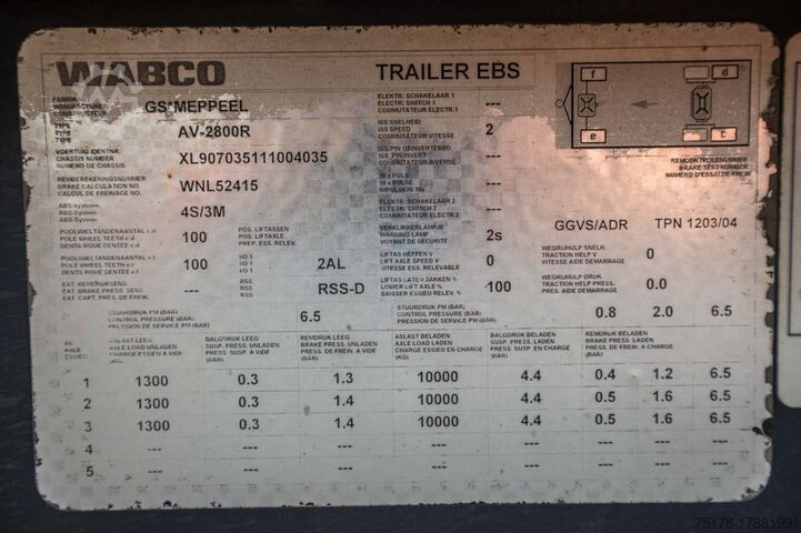 Containertransport MEPPEL AV-2800R-CONTAINER