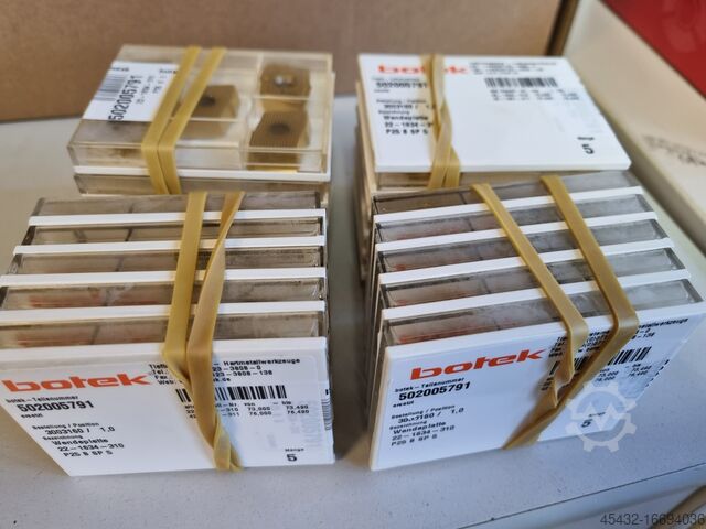 Umetni botek Wendeplatten Führungsleisten Bohrkopf