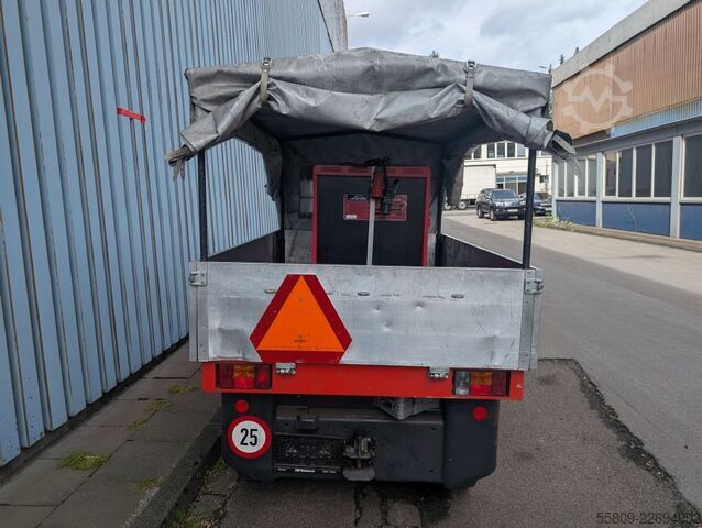 Remolque con plataforma eléctrica Linde W20