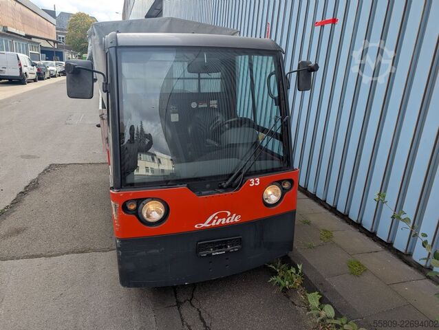 Remolque con plataforma eléctrica Linde W20