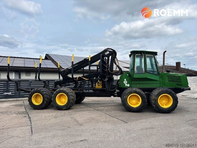 Forstfahrzeuge John Deere 1110 D*KRAN CF572 10 Meter