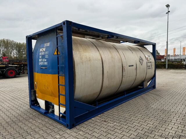 Tankbehållare Van Hool 20FT ISO, 25.000L / 1-COMP /  T11/ valid 2,5Y t...