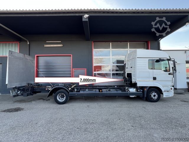 Podwozie ciężarówki MAN TGL 12.250 Euro6 Klima LBW 7m Chassie AHK 2xBett