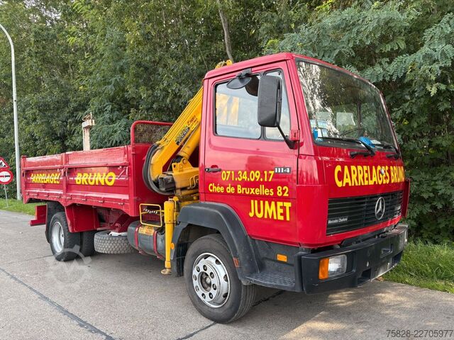 Wywrotka MERCEDES-BENZ Ecoliner 1114 + Kran Copma