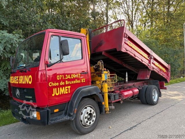Wywrotka MERCEDES-BENZ Ecoliner 1114 + Kran Copma
