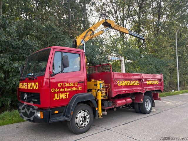 Wywrotka MERCEDES-BENZ Ecoliner 1114 + Kran Copma