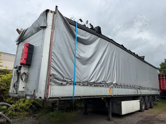 Naczepa otwarta z plandeką SCHMITZ CARGOBULL SCB*S3T mit Bordwände