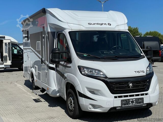 Półzintegrowany kamper SUNLIGHT T 67S | Hubbett,Markise,Solar,RFK