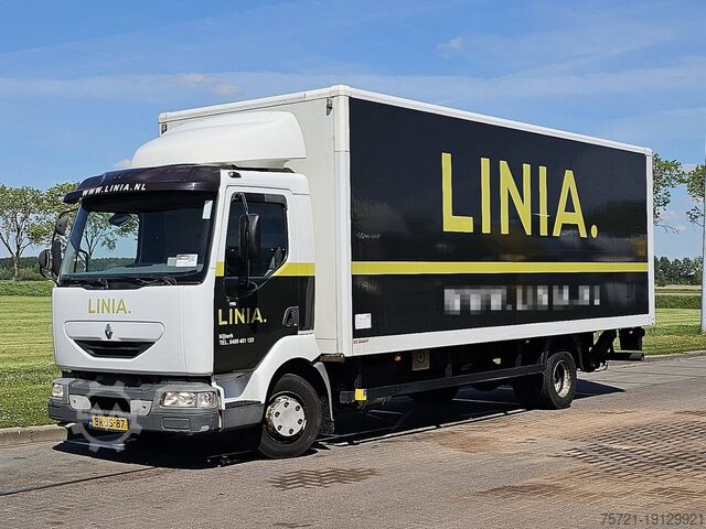 Gesloten bak RENAULT MIDLUM 180.12 MANUAL NL-TRUCK