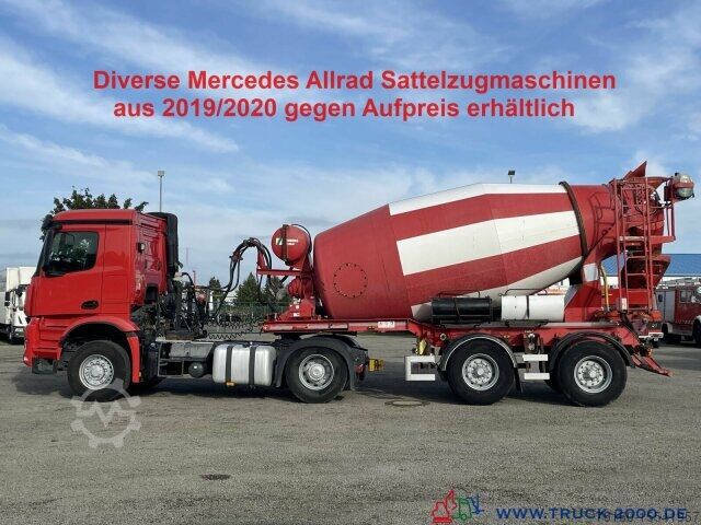 Félpótkocsi Stetter Stetter AM 10m³ FHAC Betonmischer/Concrete mixer