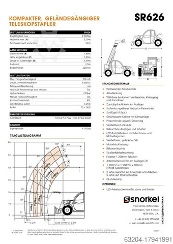 Verreiker star Snorkel SR 626 Diesel