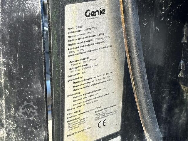 Lift cu foarfecă Genie GS5390RT