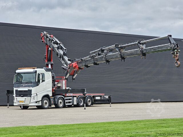 Læsseplatform Volvo FH 540 8x2 / 85 t/m CRANE / JIB / WINCH / KRAN