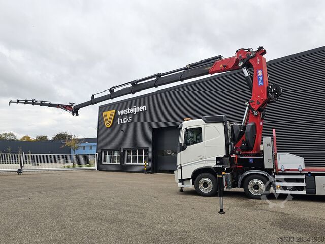 Laadplatform Volvo FH 540 8x2 / 85 t/m CRANE / JIB / WINCH / KRAN