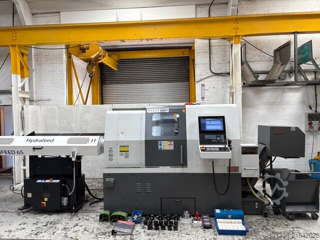 CNC lathe XYZ CT 65LTY (Live Tooling & Y Axis) Sie