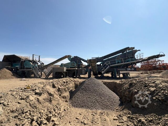 Mobile Brecheranlage Constmach Mobile Crushing Plant 250-300 TPH mobile crushing plant JS-3