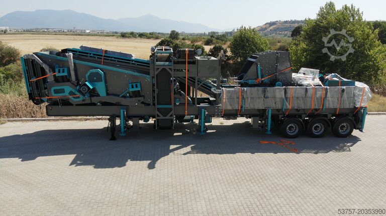 Mobile Brecheranlage Constach Mobil Crushing Plant 120 T/H mobile impact crushing plant