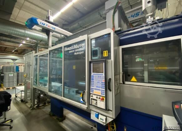 Wtryskarka wielomateriałowa KraussMaffei KM 420-1900/55 CZ Multinject