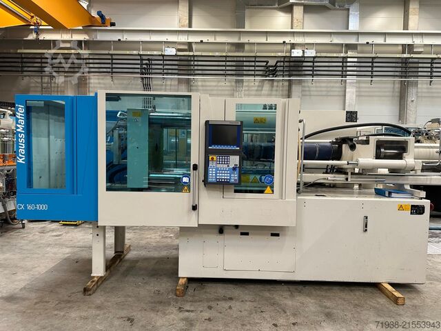 Wtryskarka Krauss Maffei KM 160–1000 CX
