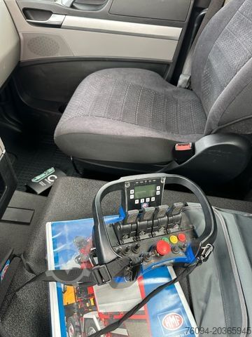 Pick-up furgon MAN TGL 8.220 Pritsche Kran 12m FUNK AHK