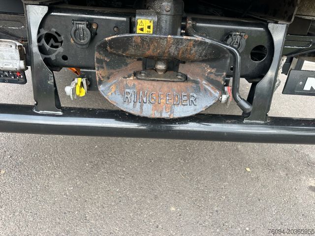 Tehergépkocsi-daruval szerelt furgon MAN TGL 8.220 Pritsche Kran 12m FUNK AHK