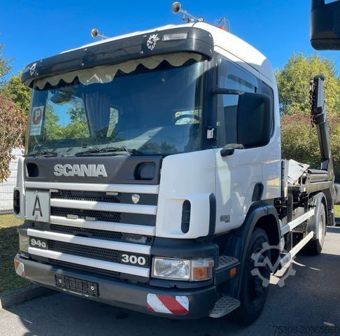 Skip truck SCANIA B4X2 ATL, Absetzkipper