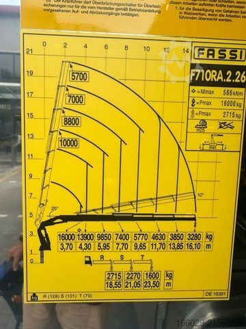 Autolaadkraan MAN TGS 41.520 8x8 mit Fassi Ladekran F705R.2.6 TECH