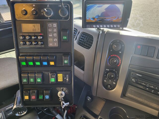 Straatveger Renault Midlum 270 dwa silniki