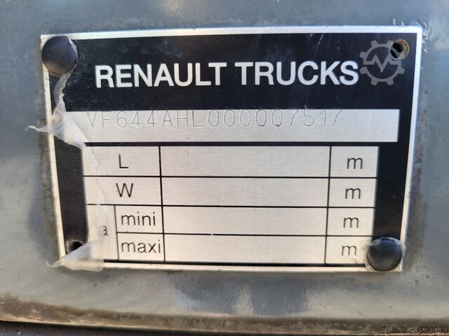 Kehrmaschine Renault Midlum 270 dwa silniki