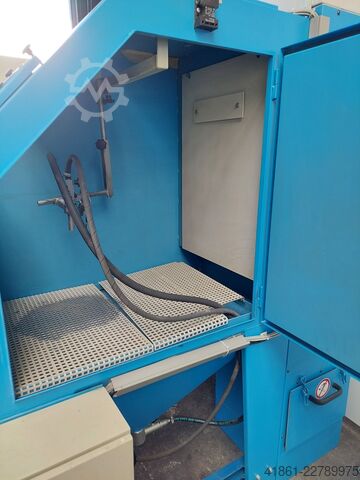 Cabina di sabbiatura doppia con recupero AUER ST 1200 J-DUO