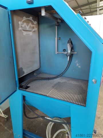 Cabina di sabbiatura doppia con recupero AUER ST 1200 J-DUO