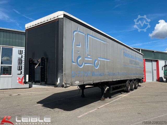 Åben sættevogn med presenning KÖGEL SNCO 24*Standard Tautliner*Liftachse*BPW-Disc*