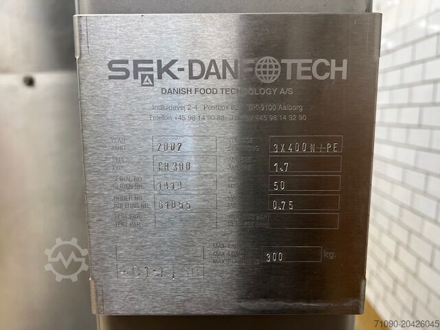 Meat processing machine K+G WETTER MAW 160